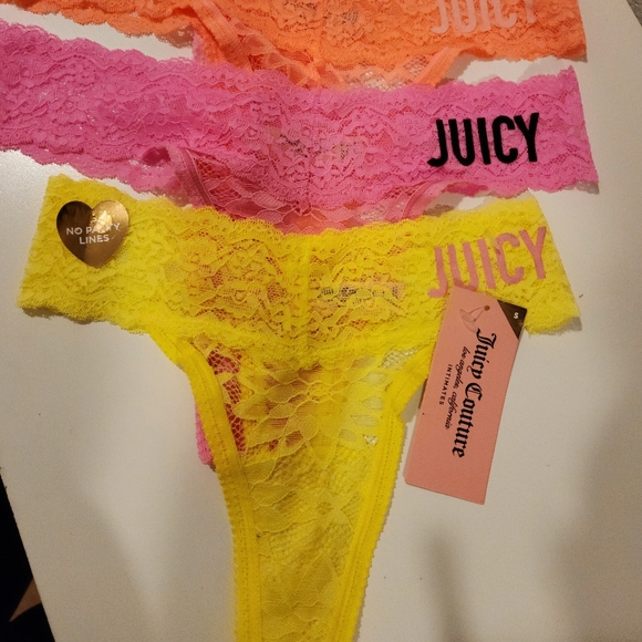 Juicy Couture NWT Thong Panties - Picture 4 of 7